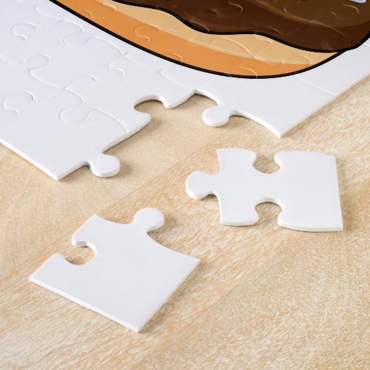 Meerkat mit Donut Puzzle (Seite)