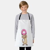 Meerkat mit Donut Schürze (Getragen)