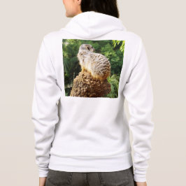 Meerkat mit hoher Aussicht, Hoodie
