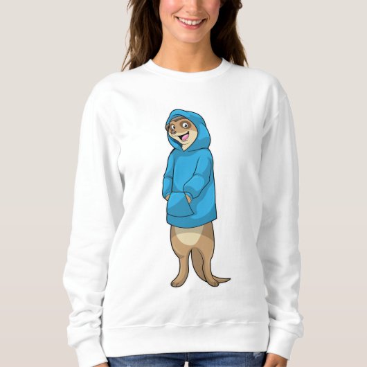 Meerkat mit Hoodie (Vorderseite)