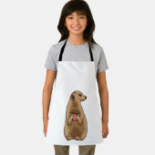Meerkat mit Muffin Schürze (Insitu)