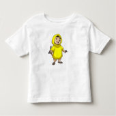 Meerkat mit Raincoat Kleinkind T-shirt (Vorderseite)