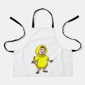 Meerkat mit Raincoat Schürze (Vorderseite)