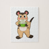 Meerkat mit Ramen Puzzle (Vertikal)