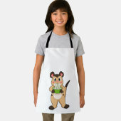 Meerkat mit Ramen Schürze (Insitu)