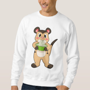 Meerkat mit Ramen Sweatshirt