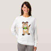 Meerkat mit Ramen T-Shirt (Vorne ganz)
