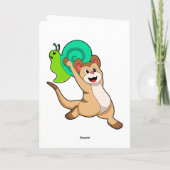 Meerkat mit Snail.PNG Karte (Rückseite)