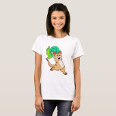 Meerkat mit Snail.PNG T-Shirt (Vorne ganz)