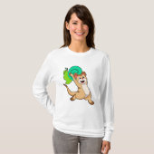Meerkat mit Snail.PNG T-Shirt (Vorne ganz)