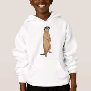 Meerkat mit Sonnenbrille Hoodie