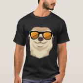 Meerkat mit Sonnenbrille T-Shirt (Vorderseite)