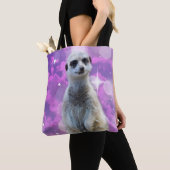 Meerkat mit Sparkle Tasche (Von Nahem)