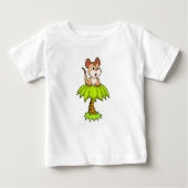 Meerkat mit Tree Baby T-shirt (Vorderseite)