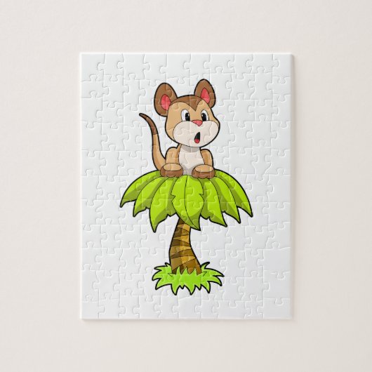 Meerkat mit Tree Puzzle (Vertikal)