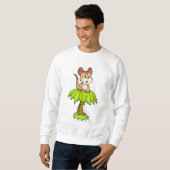 Meerkat mit Tree Sweatshirt (Vorne ganz)