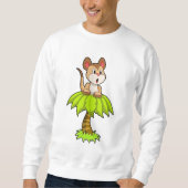 Meerkat mit Tree Sweatshirt (Vorderseite)