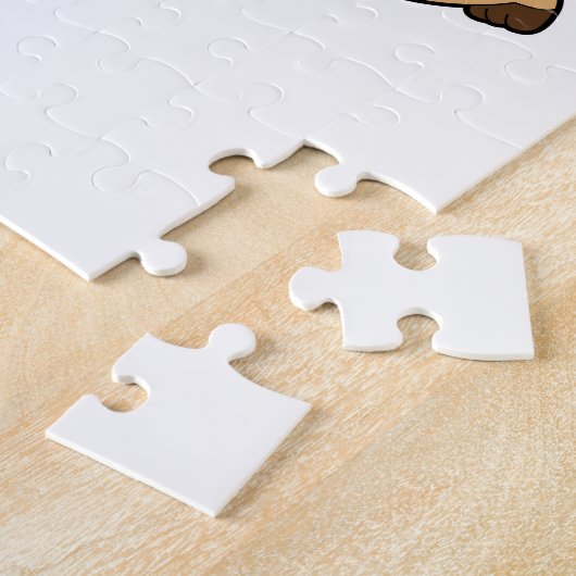 Meerkat mit Zierglas Puzzle (Seite)