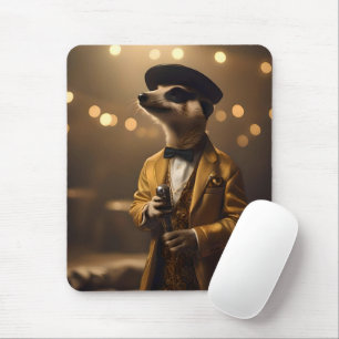 "Meerkat Mondlicht: Ein Crooner's Ständchen" Mousepad