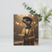 "Meerkat Moonlight: Eine Crooner's Serenade" (Stehend Vorderseite)