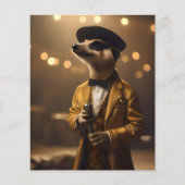 "Meerkat Moonlight: Eine Crooner's Serenade" (Vorderseite)