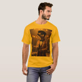 "Meerkat Moonlight: Eine Crooner's Serenade" T-Shirt (Vorne ganz)