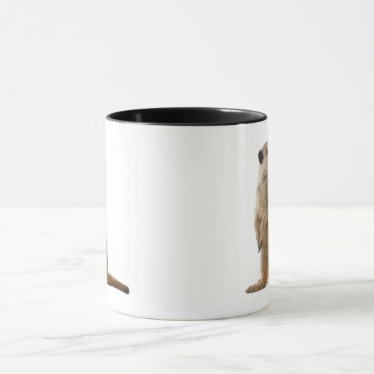 Meerkat oder Suricate - Suricata suricatta Tasse (Zentrum)