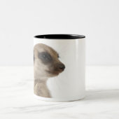 Meerkat oder Suricate - Suricata suricatta Zweifarbige Tasse (Mittel)