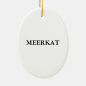 Meerkat Ornament (Hinten)