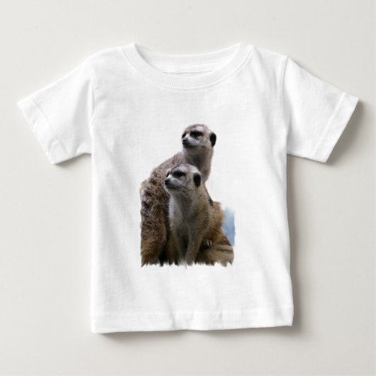Meerkat Pair Kleinkind T - Shirt (Vorderseite)
