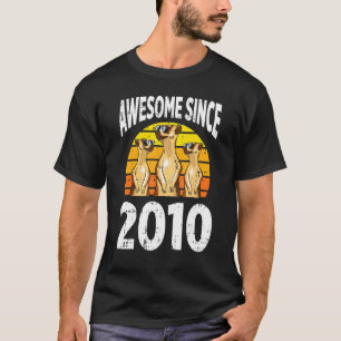 Meerkat Phantastisch Seit 2010 12. Geburtstag 12 J T-Shirt