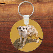 Meerkat Picture Schlüsselanhänger (Vorderseite)