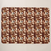 Meerkat Play Day Sherpadecke (Vorderseite (Horizontal))