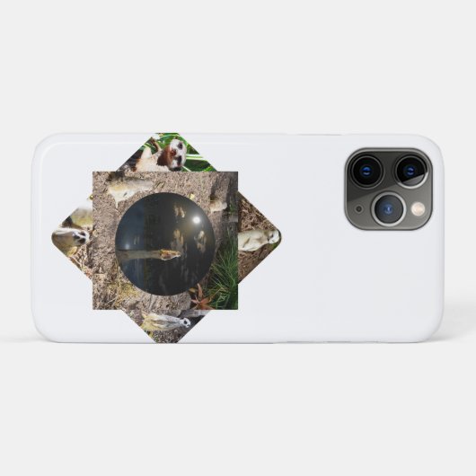 Meerkat Polyscope Case-Mate iPhone Hülle (Rückseite (Horizontal))