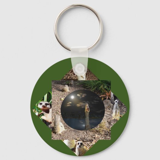 Meerkat Polyscope, Keyring Schlüsselanhänger (Vorderseite)