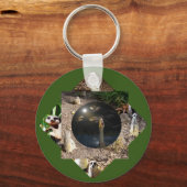 Meerkat Polyscope, Keyring Schlüsselanhänger (Rückseite)