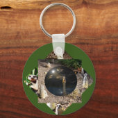 Meerkat Polyscope, Keyring Schlüsselanhänger (Vorderseite)