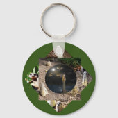 Meerkat Polyscope, Keyring Schlüsselanhänger (Rückseite)