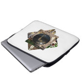 Meerkat Polyscope Laptopschutzhülle (Vorne Knopf)