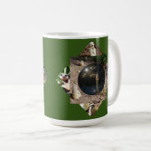 Meerkat Polyskop, Tasse Kaffee (VorderseiteRechts)