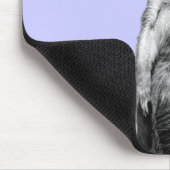 Meerkat Singrün-Hintergrund Mousepad (Ecke)