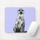 Meerkat Singrün-Hintergrund Mousepad (Mit Mouse)