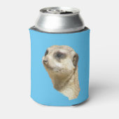 Meerkat Sommerkruste. Text kann farbiger sein Dosenkühler (Kanne Rückseite)