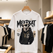 Meerkat Stay Sharp – Coole Streetwear-Tierkunst