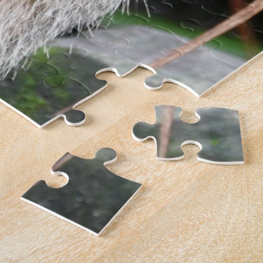 Meerkat Stehend zur Aufmerksamkeit Puzzle (Seite)