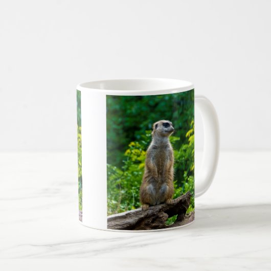 Meerkat-Tasse Kaffeetasse (VorderseiteRechts)