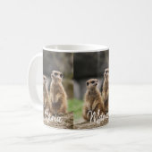 Meerkat-Tasse Kaffeetasse (Vorderseite Links)