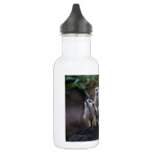 Meerkat Tiersafari Afrika niedliches Suricate Trinkflasche (Links)