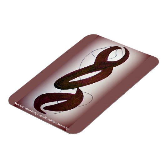 Meerkat Totem Magnet (Linke Seite)