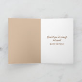 Meerkat Tragen eines Sombrero für das Ältere Karte (Innenseite)